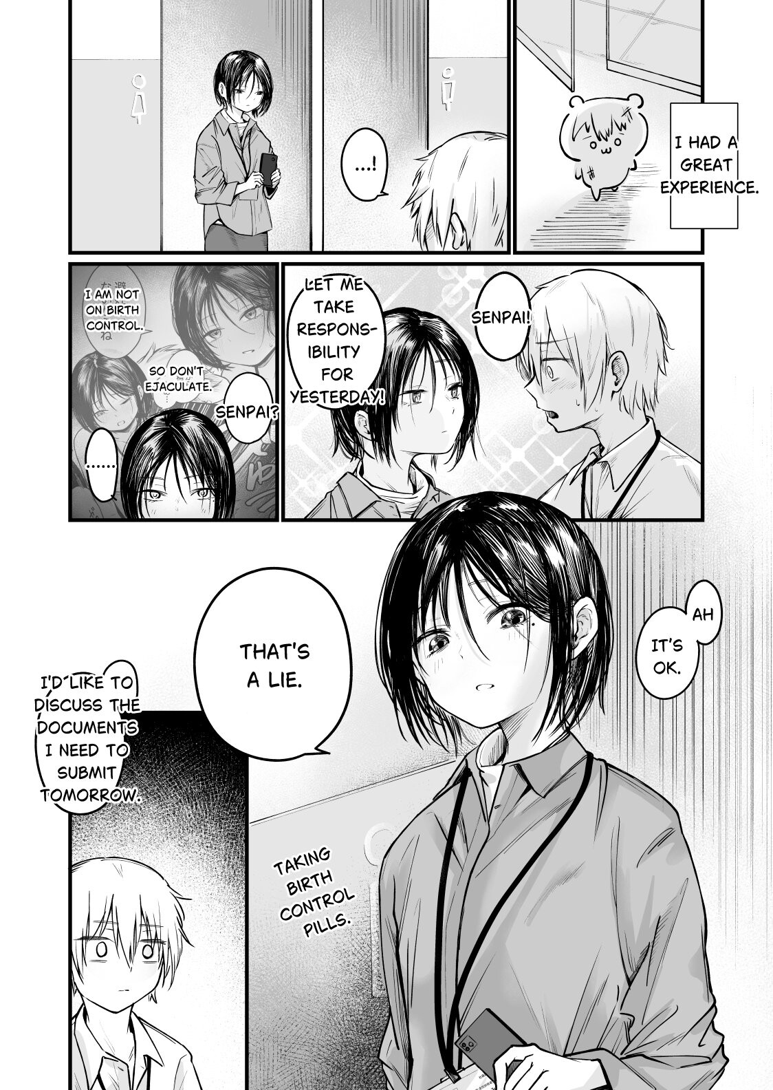 Hentai Manga Comic-Senpai! I'm Not Your Dildo! Uck!-Read-25